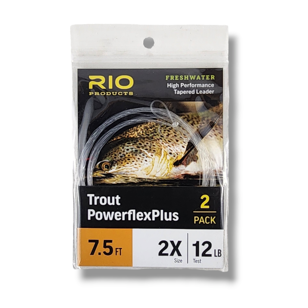 RIO Powerflex Plus 7.5' Leader 2-Pack