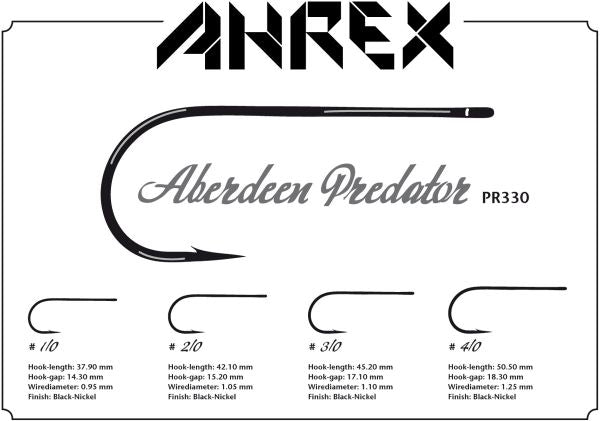 Ahrex PR330 Aberdeen Predator Hook