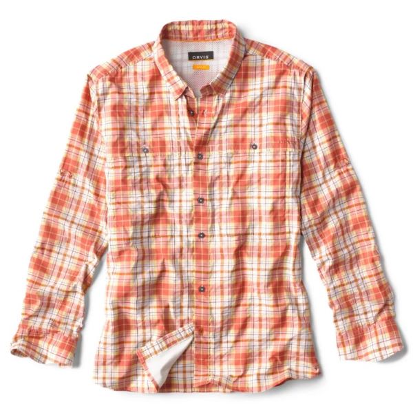 Washed Sienna Plaid
