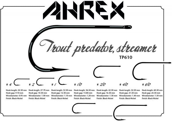 Ahrex TP610 Trout Predator Streamer Hook