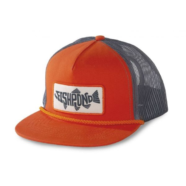 Fishpond Pescado Hat, Orange/Charcoal