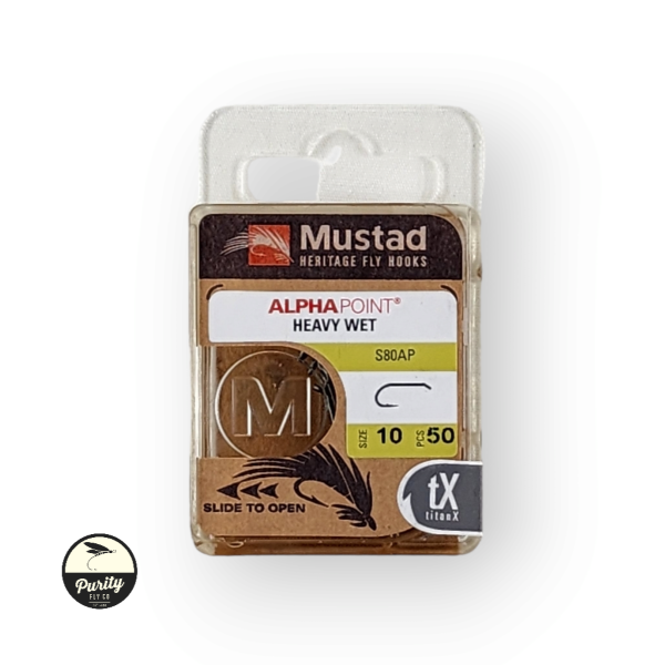 Mustad Heritage S80AP - Nymph 3X Strong - 50 pk