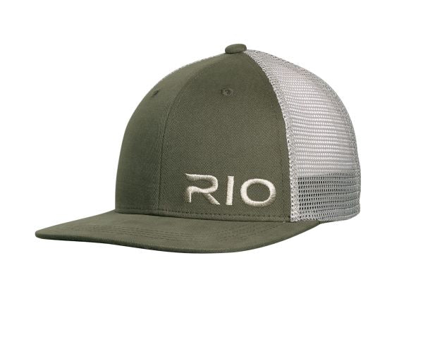 Rio Logo Mes Back Cap - Slate Green